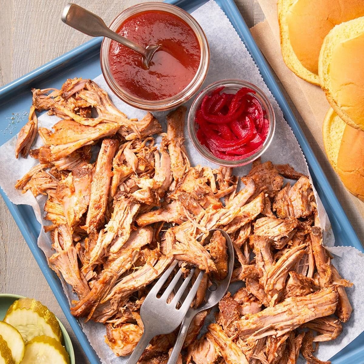 Lexington-Style Smoked Pulled Pork - Image
