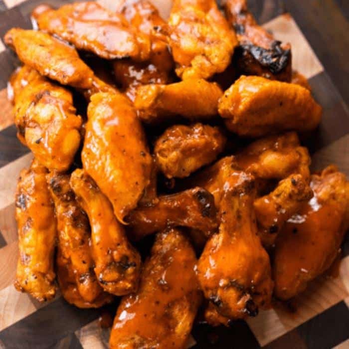 Crispy Smoked Chicken Wings - Image