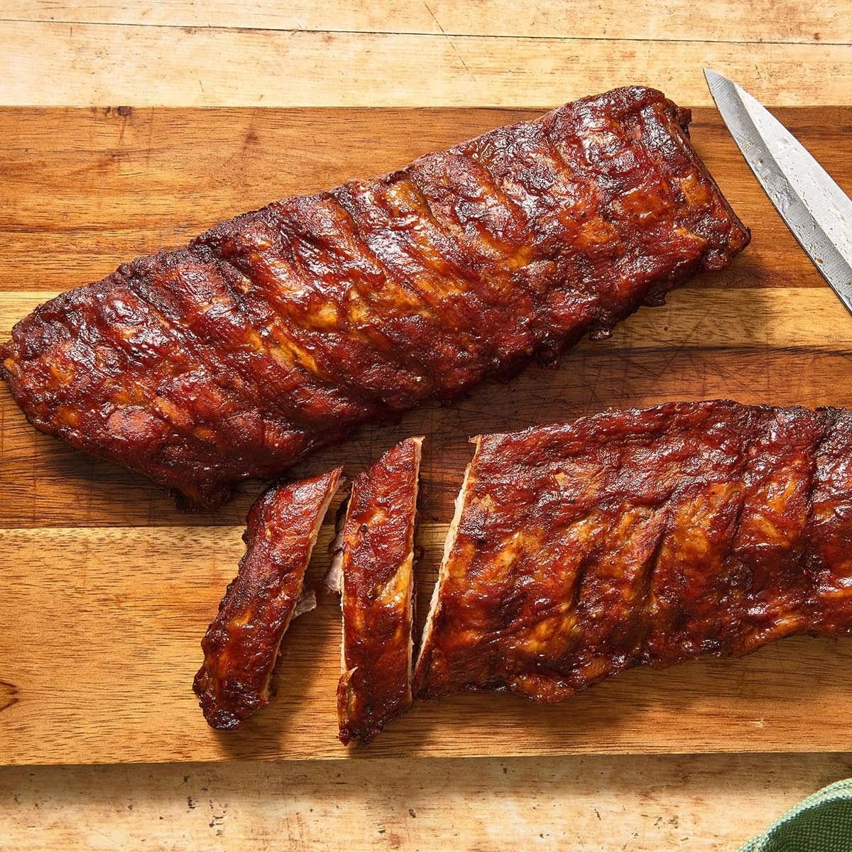 3-2-1 Smoked Baby Back Ribs with a Real Smoke Ring - Image