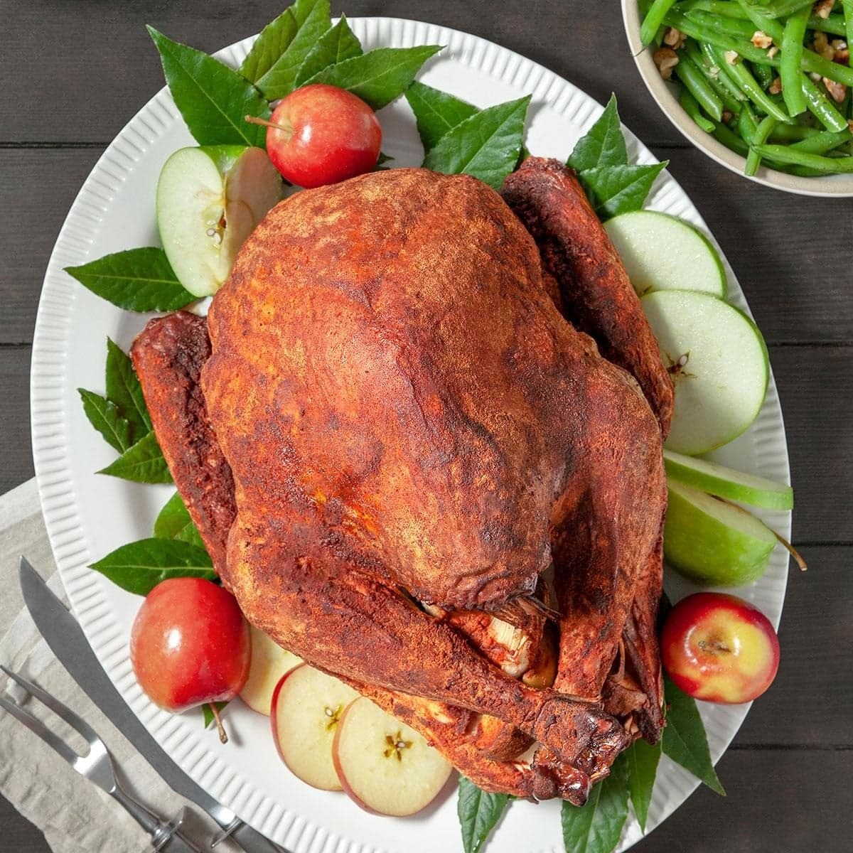 Apple-Brined Smoked Turkey