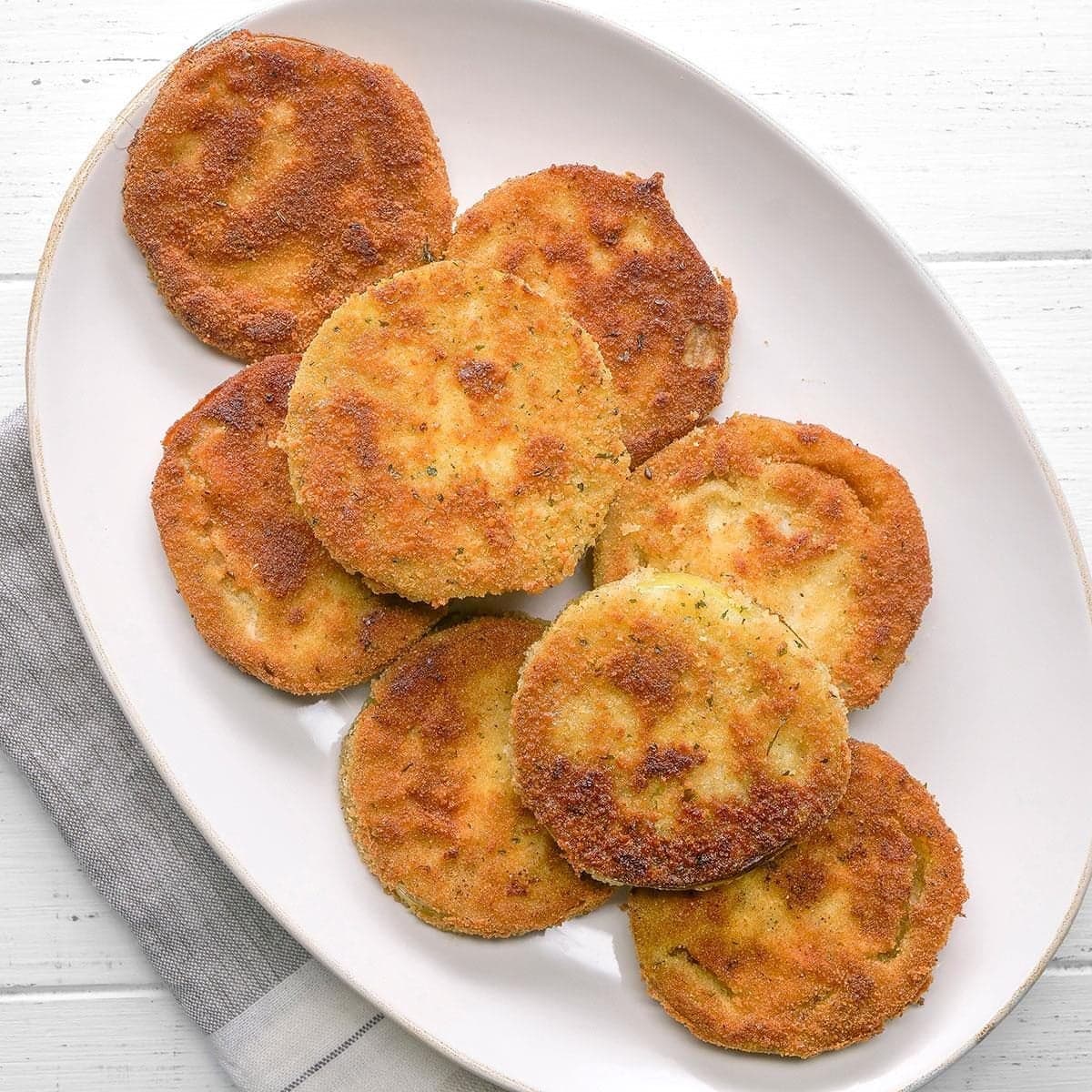 Cast-Iron Fried Green Tomatoes - Image