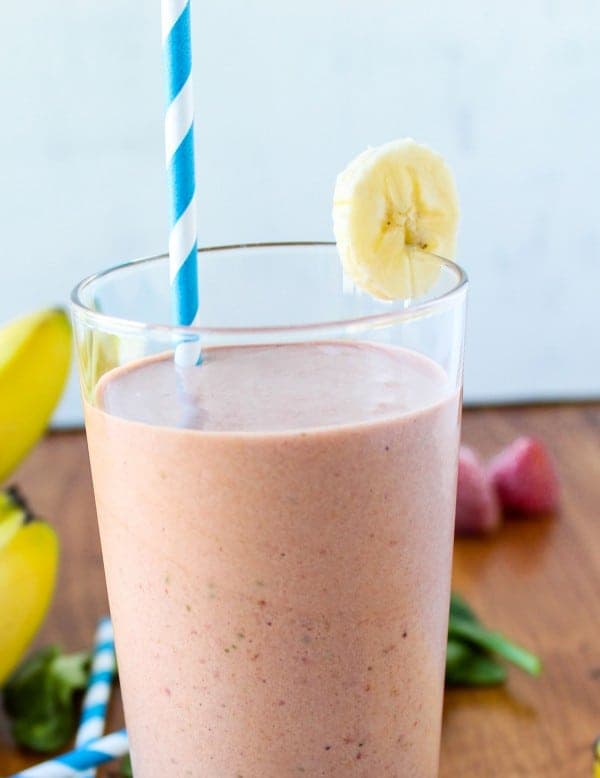 Strawberry Mango Protein Smoothie - Image