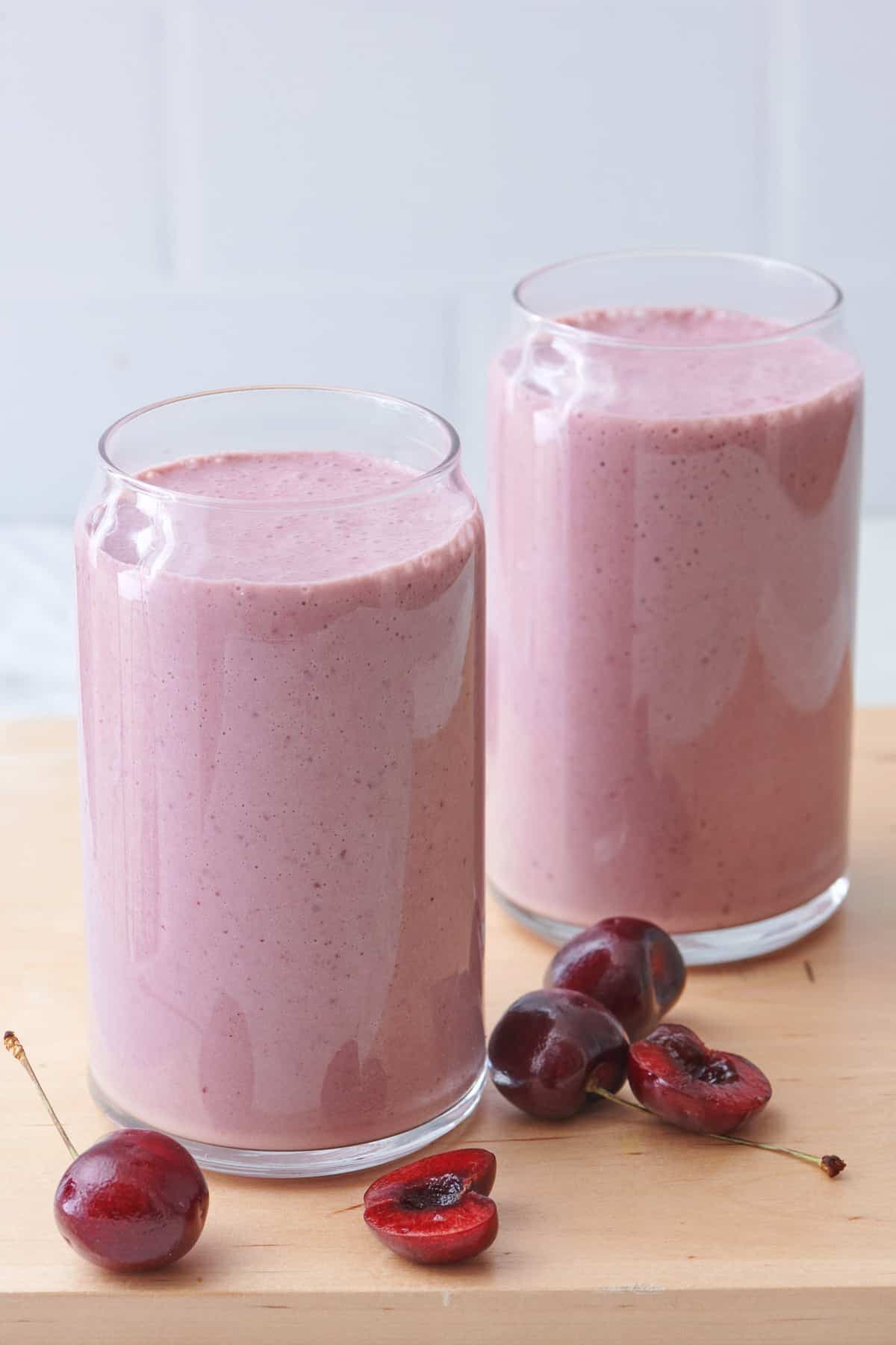 Cherry Almond Butter Smoothie - Image
