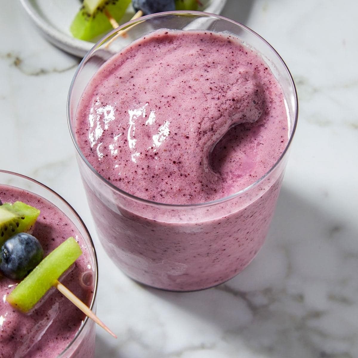 Kiwi Banana Blueberry Smoothie - Image