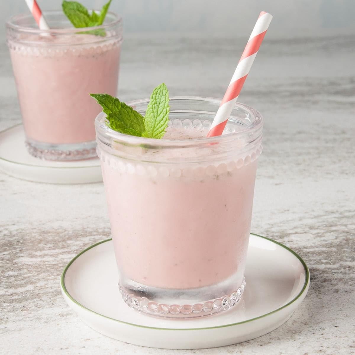 Creamy Watermelon Mint Smoothie - Image