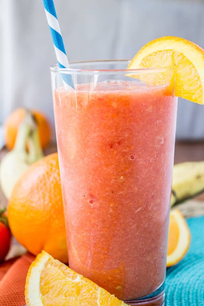 Orange Watermelon Sunshine Smoothie - Image