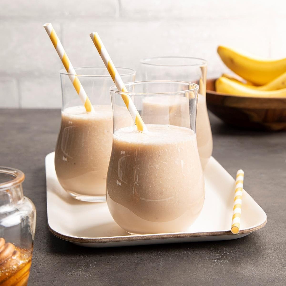 Honey Vanilla Banana Smoothie - Image