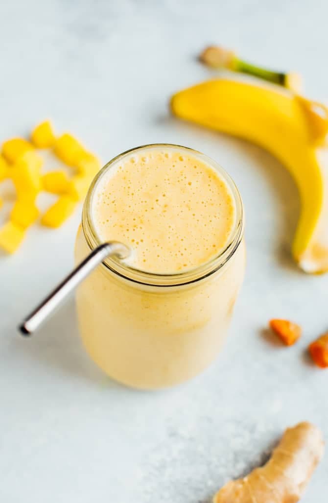 Golden Mango Turmeric Smoothie - Image