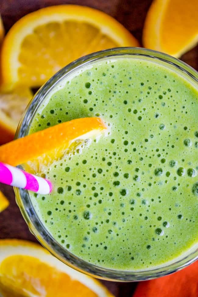 Green Orange Julius Smoothie