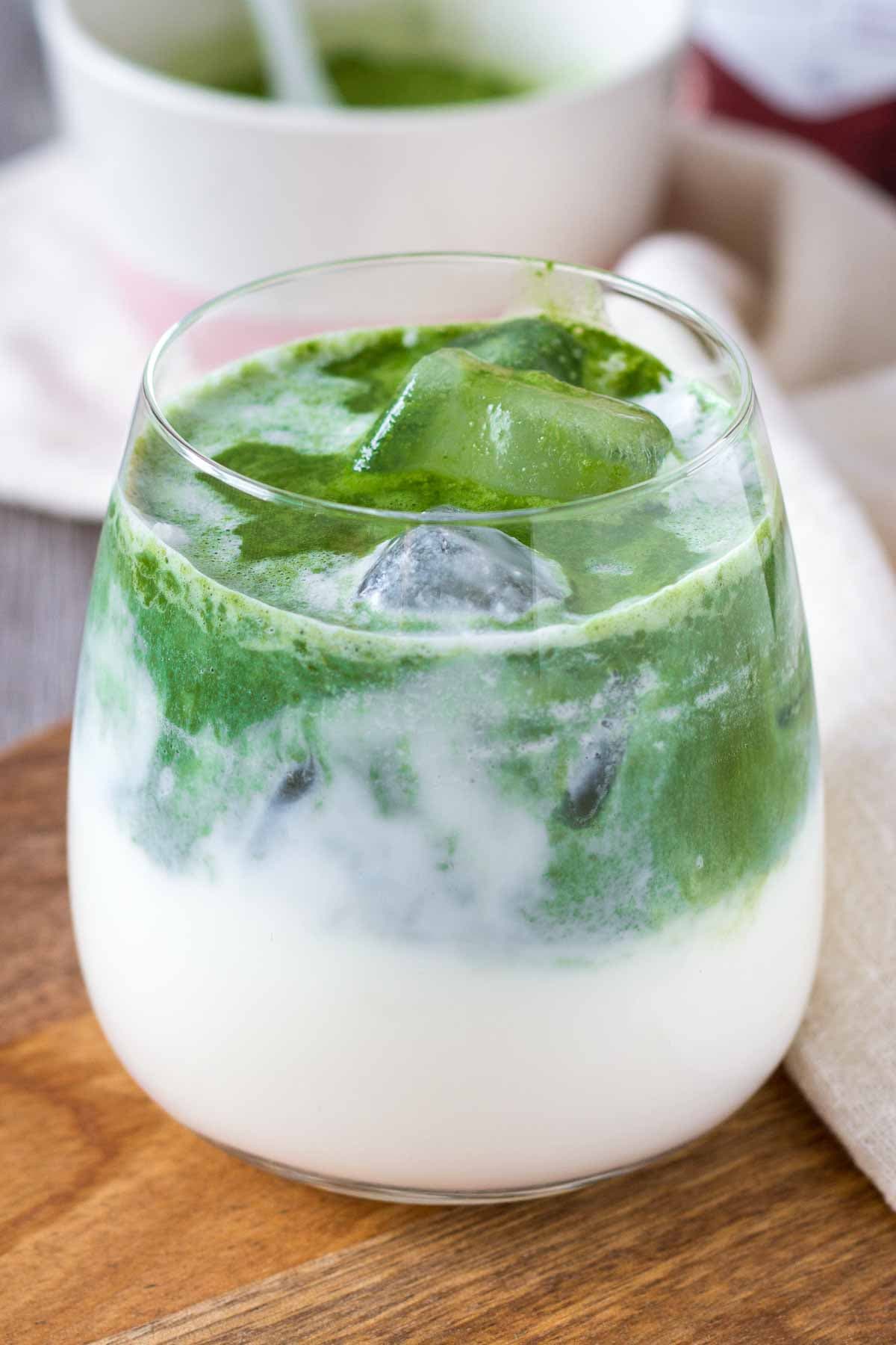 Iced Coconut Matcha Latte - Image
