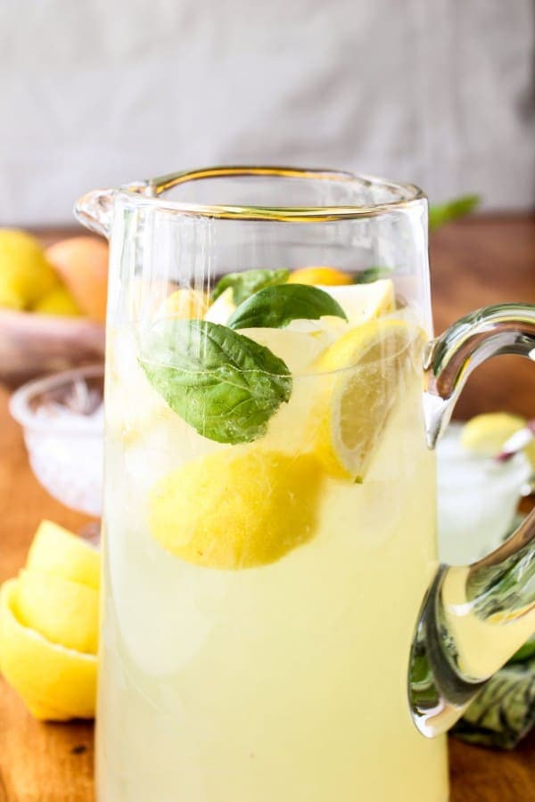 Fresh Basil Lemonade - Image