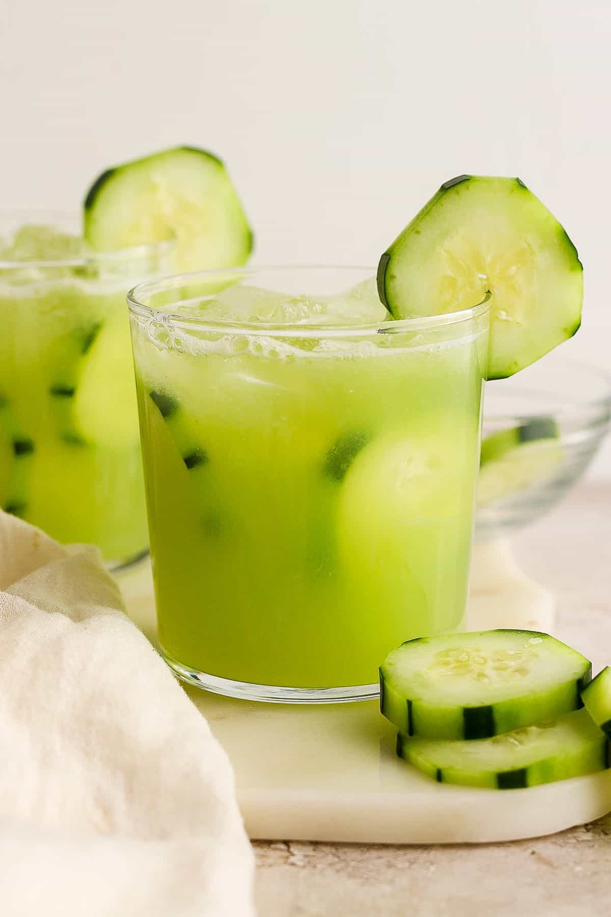 Cucumber Lime Mint Agua Fresca - Image