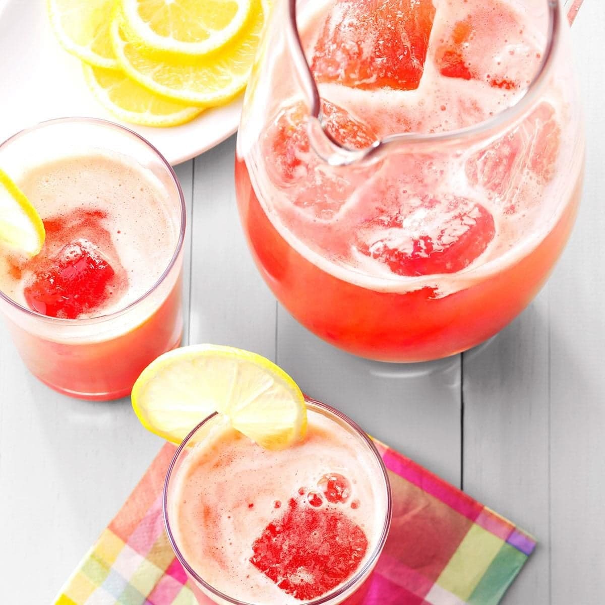 Minted Raspberry Lemonade - Image