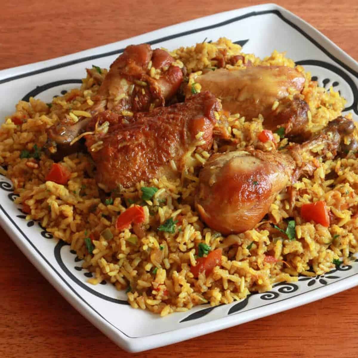 Chicken Machboos (Bahraini Spiced Chicken and Rice) - Image