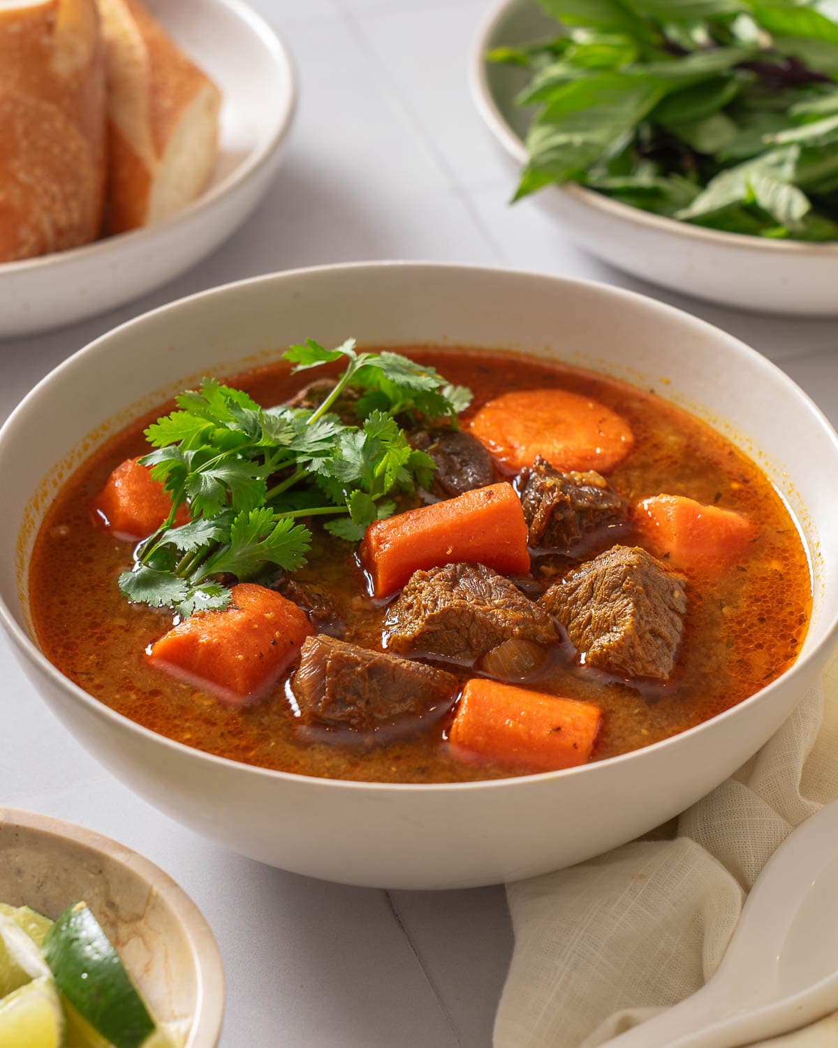 Bò Kho (Vietnamese Lemongrass Beef Stew) - Image