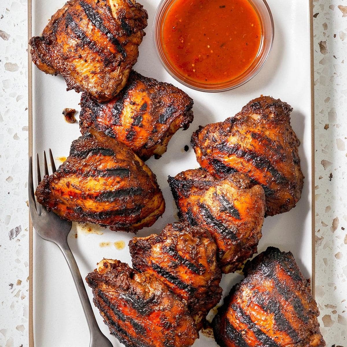 Jamaican Jerk Chicken Thighs - Image
