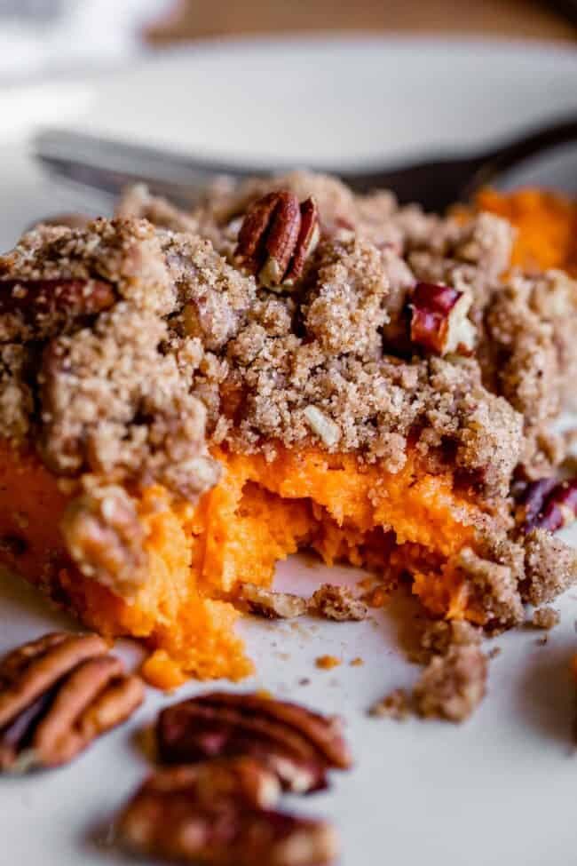 Sweet Potato Casserole with Pecan Streusel - Image