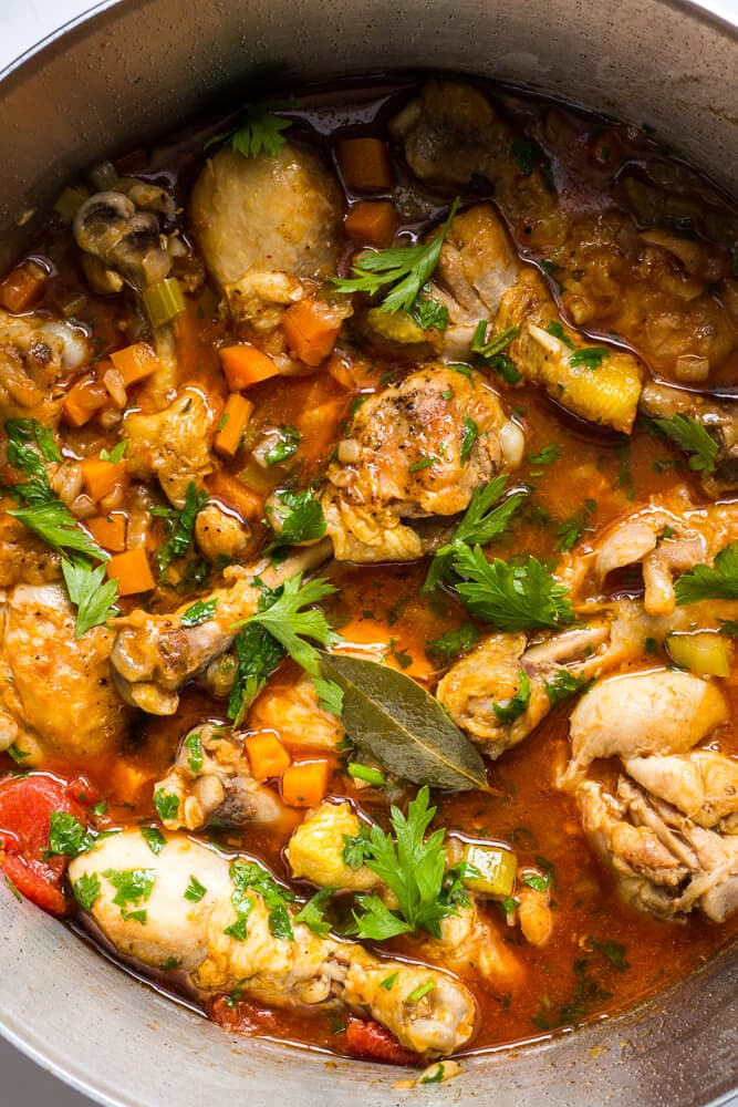 Rustic Chicken Cacciatore - Image