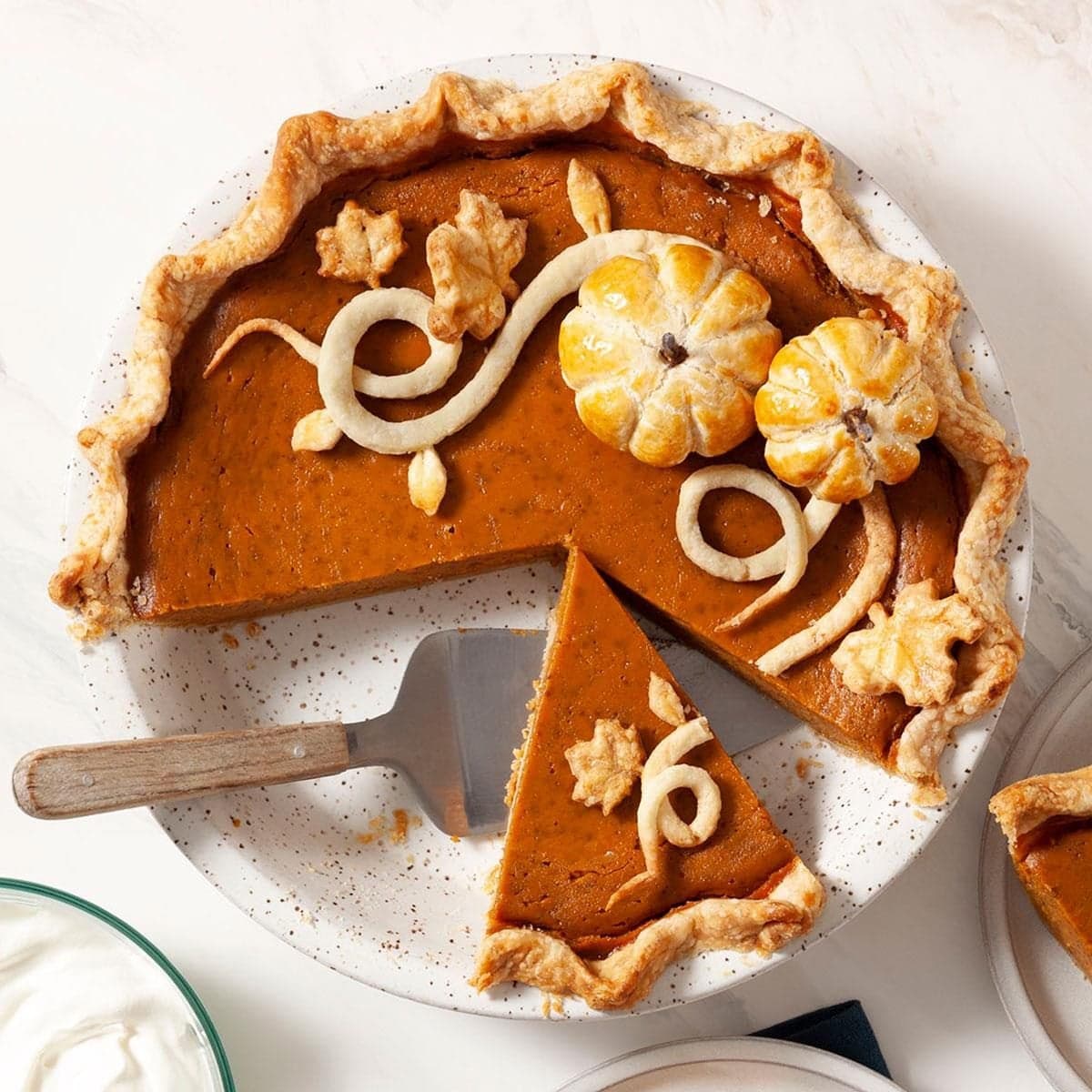Grandma's From-Scratch Pumpkin Pie - Image