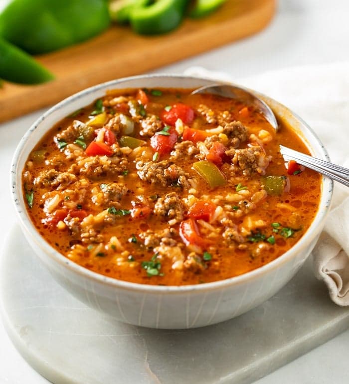 Stuffed Pepper Soup - Image