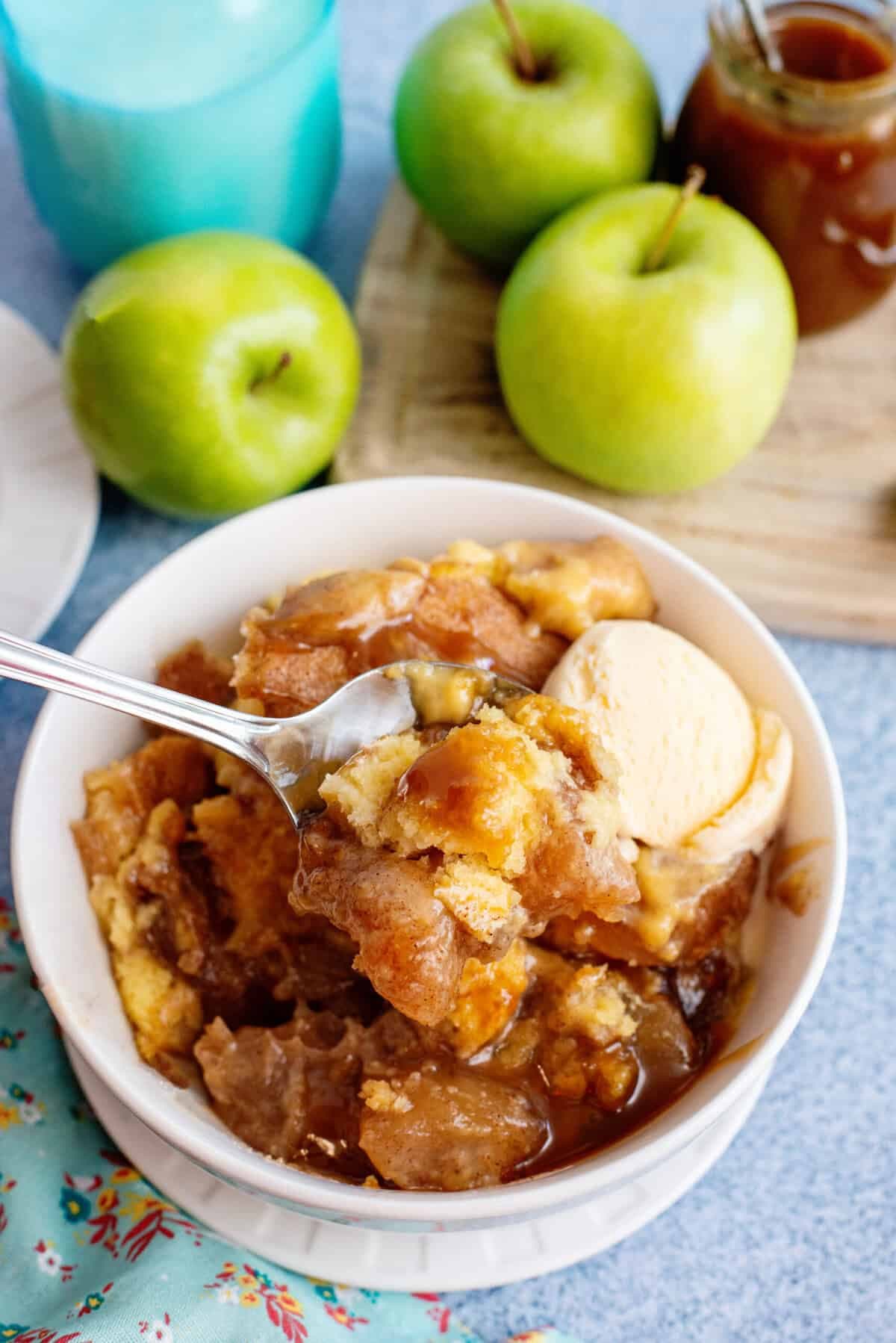 Caramel Apple Dump Cake - Image
