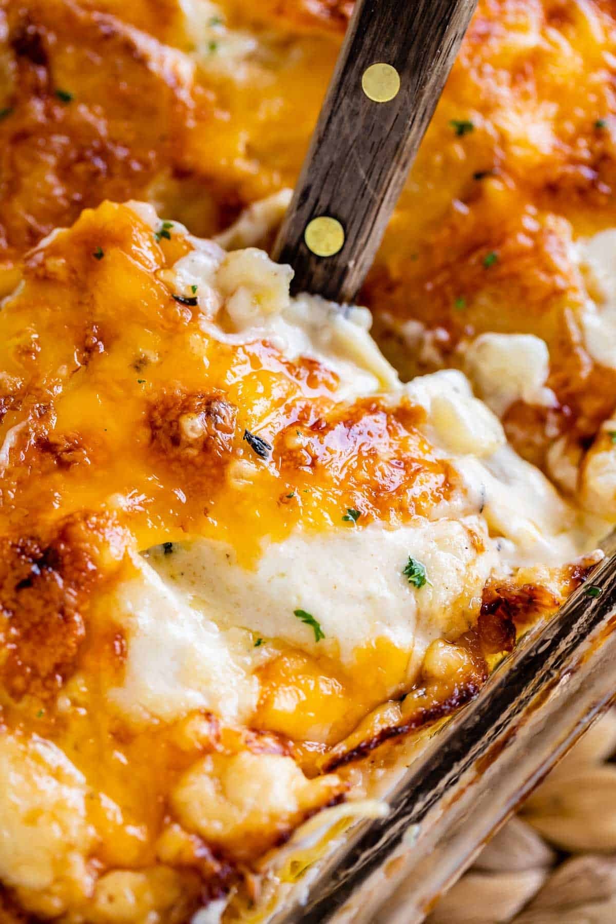 Cheesy Scalloped Potatoes and Ham - Image