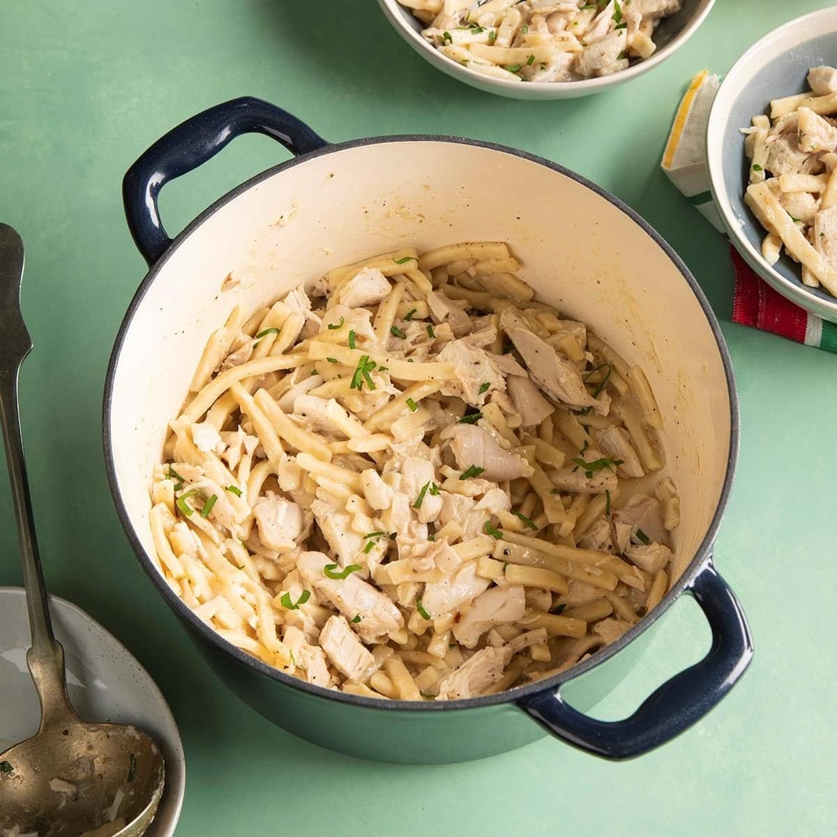 Grandma's Amish Chicken and Noodles - Image