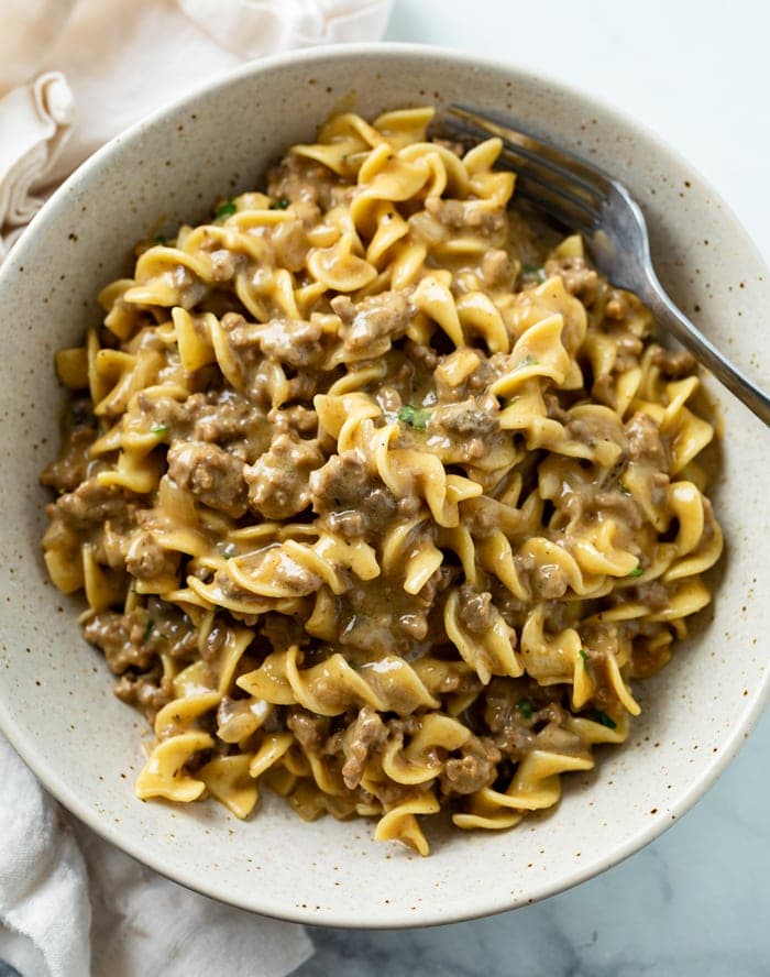 Creamy Beef and Noodles