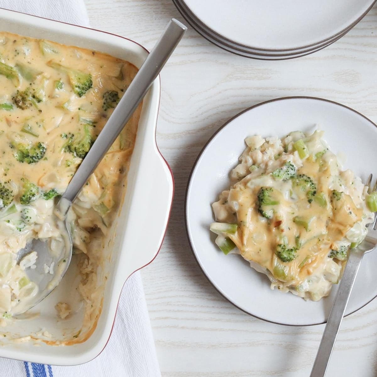Cheesy Broccoli Rice Casserole - Image