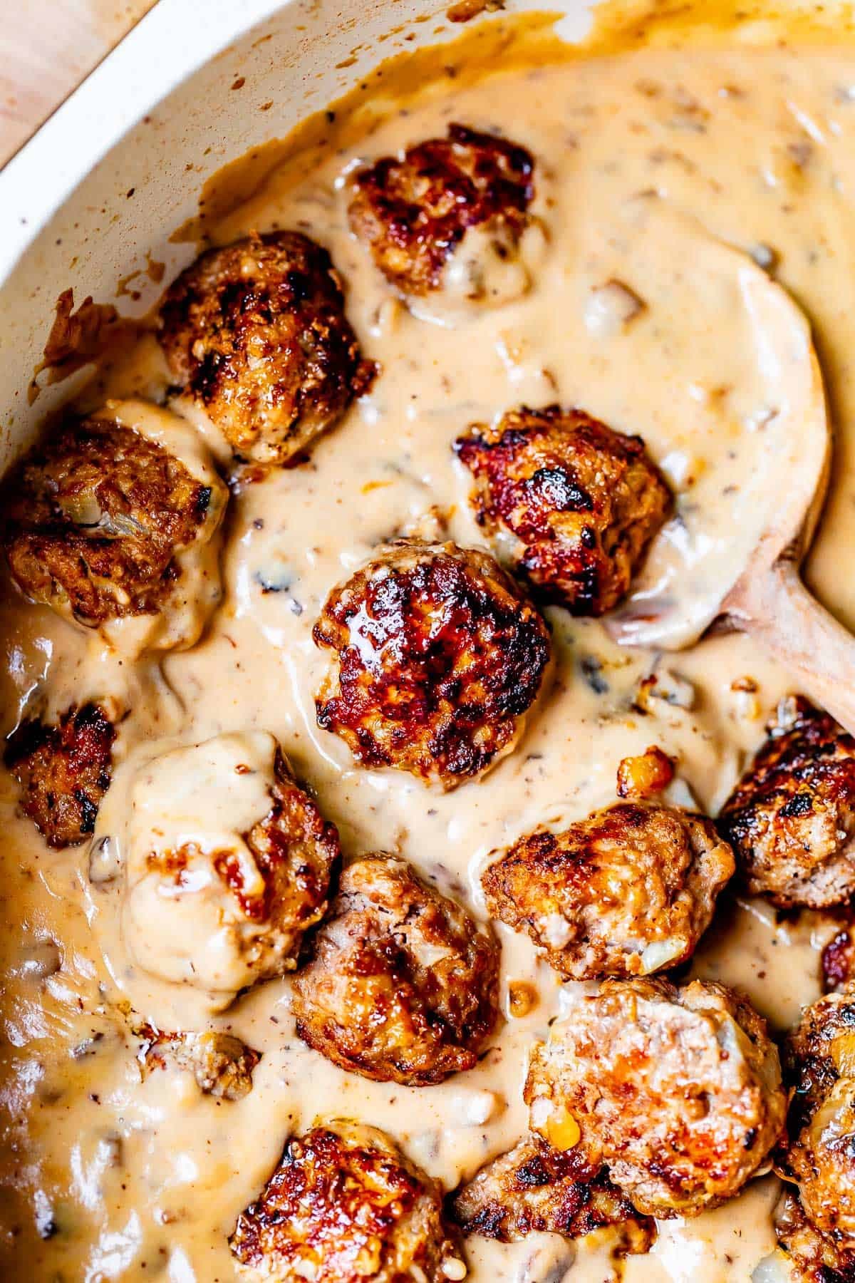 Grandma's Swedish Meatballs in Creamy Gravy - Image