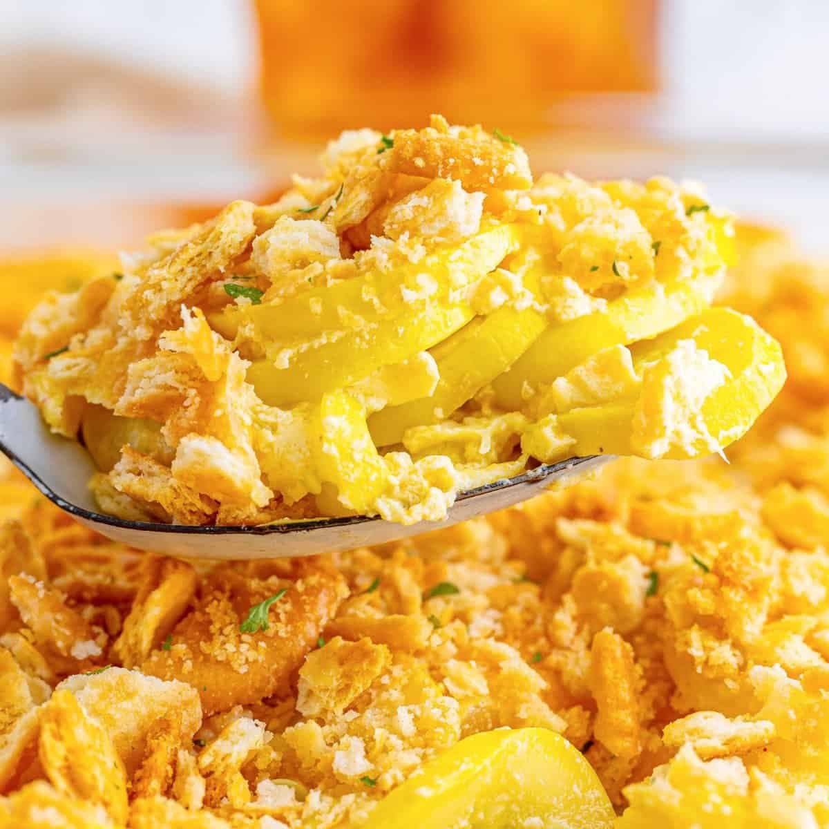 Cheesy Southern Squash Casserole - Image