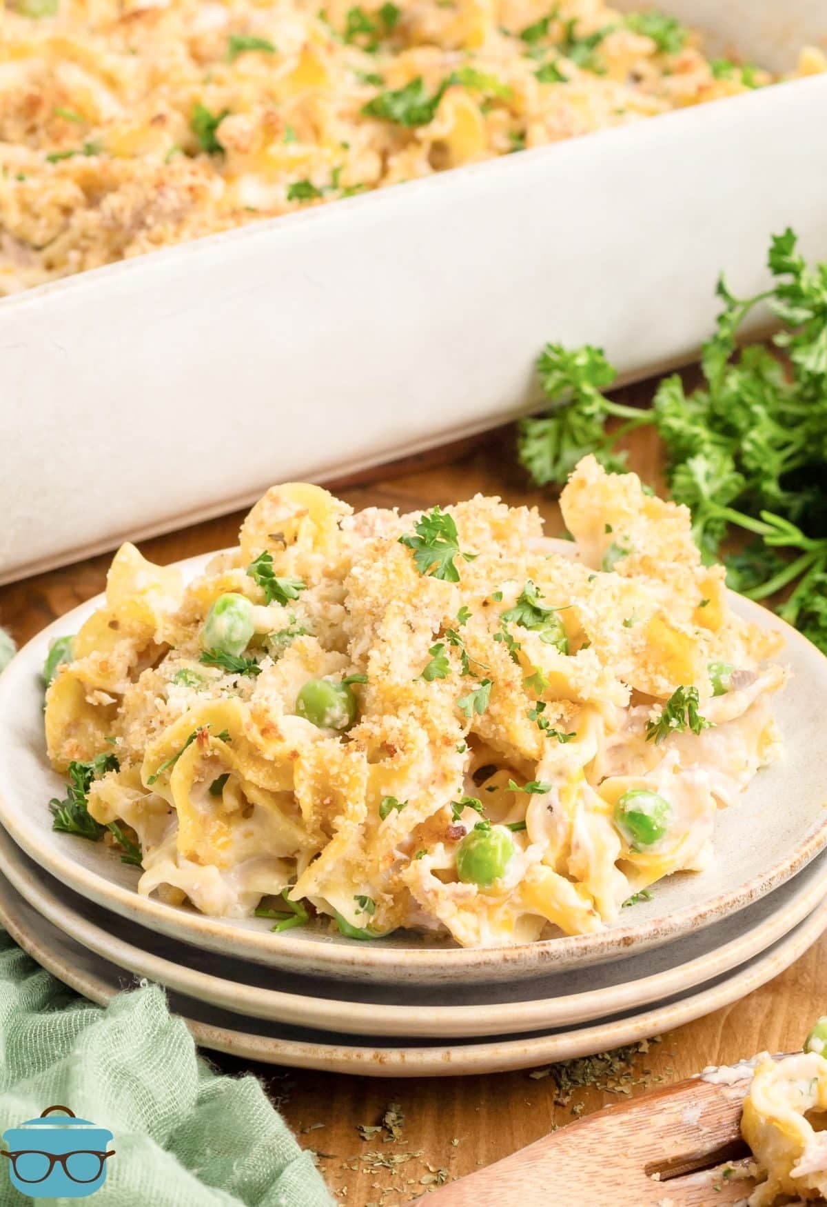 Creamy Tuna Noodle Casserole - Image