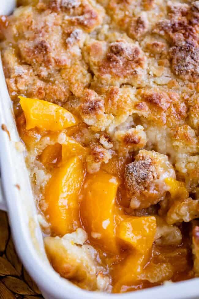 Homemade Peach Cobbler - Image