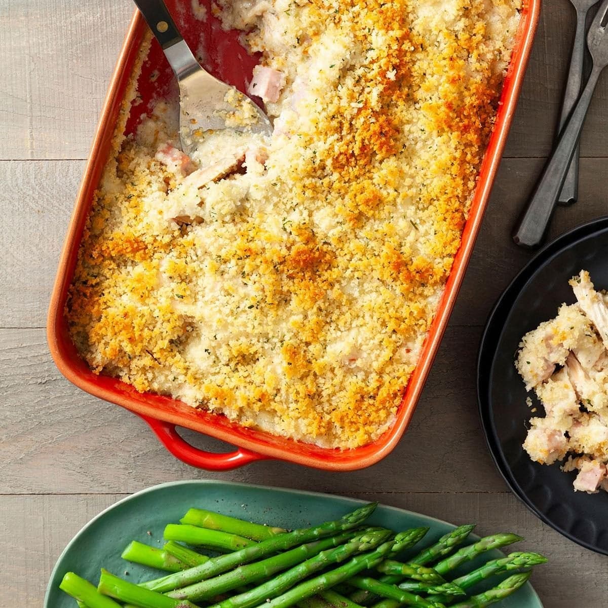Creamy Chicken Cordon Bleu Casserole - Image