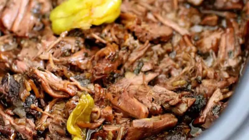 Slow-Cooker Mississippi Pot Roast - Image