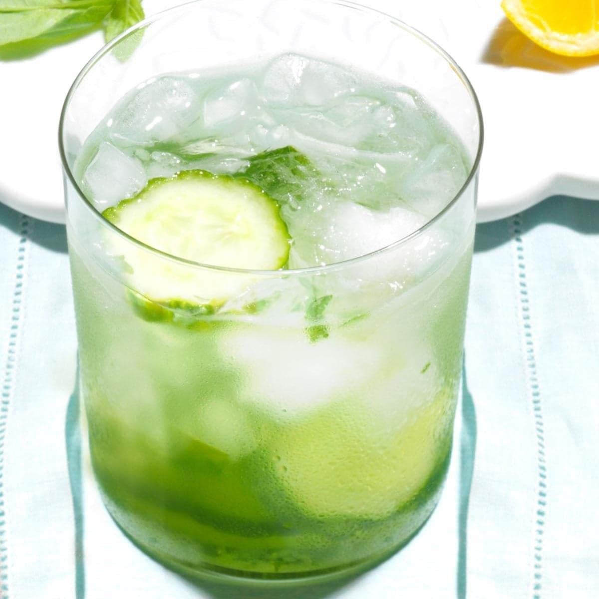 Cucumber Basil Gin Smash - Image