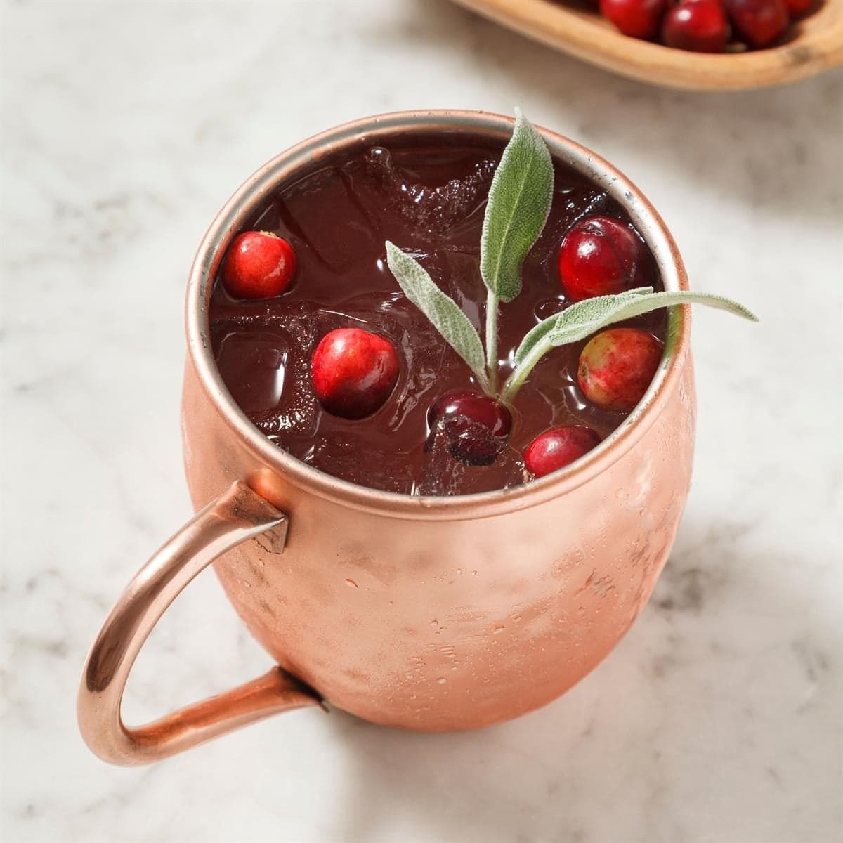 Cranberry Moscow Mule - Image