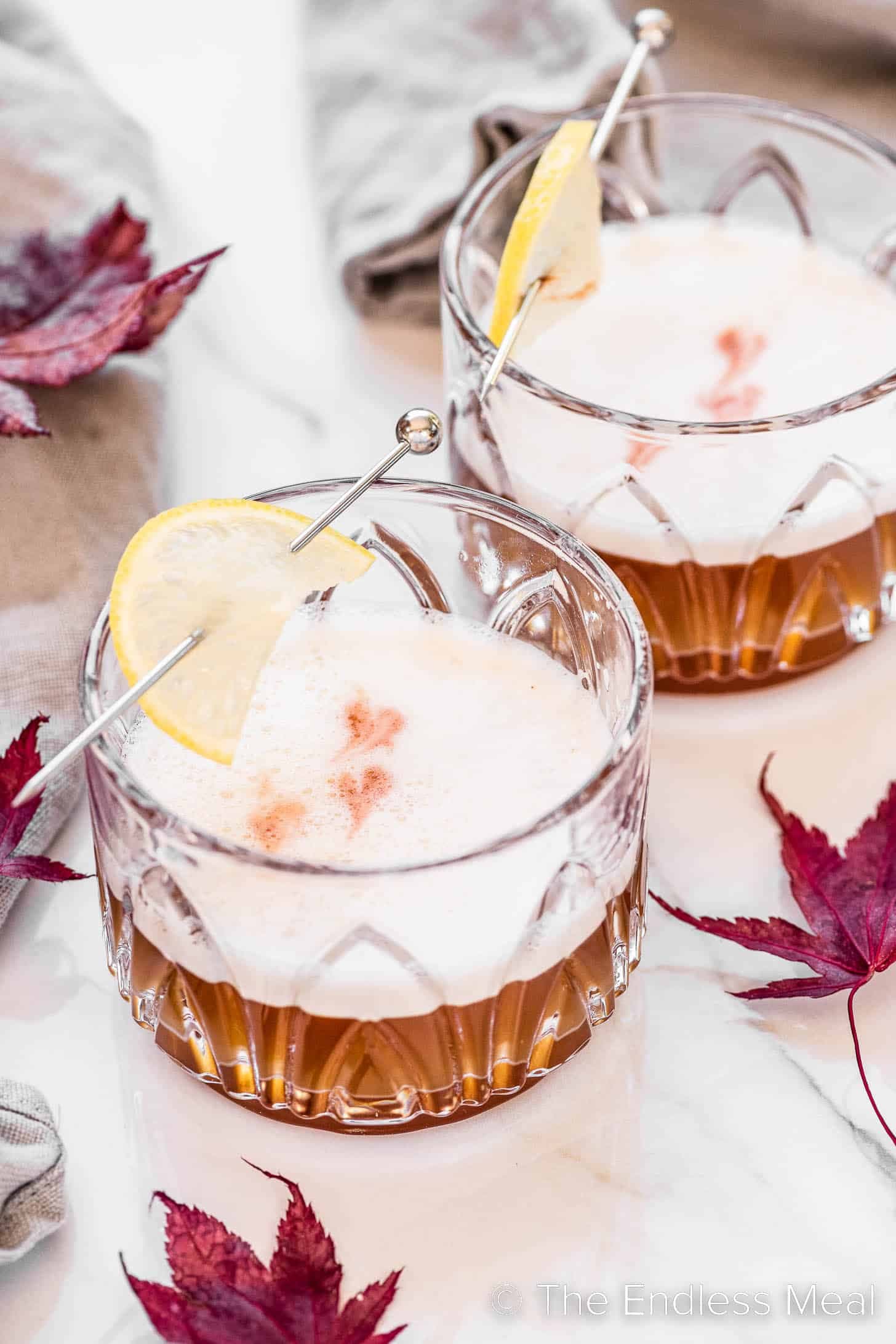 Maple Bourbon Sour - Image