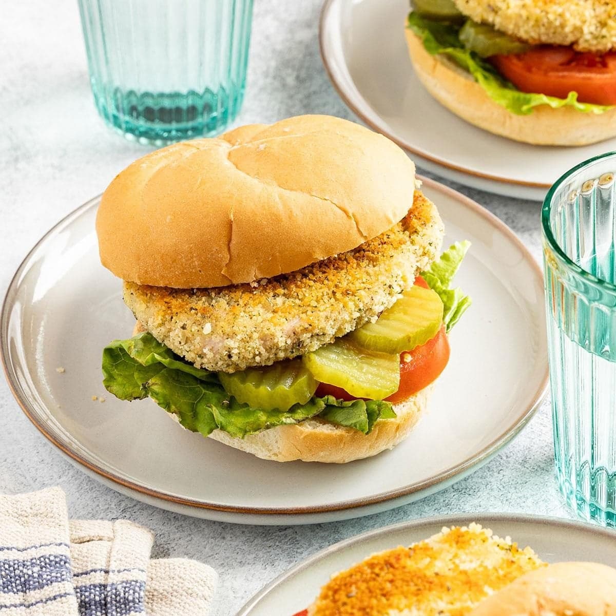 Midwest Breaded Pork Tenderloin Sandwich - Image