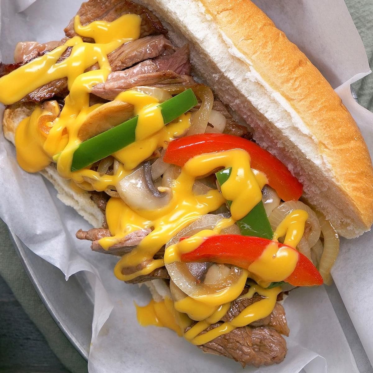 Diner-Style Philly Cheesesteak - Image