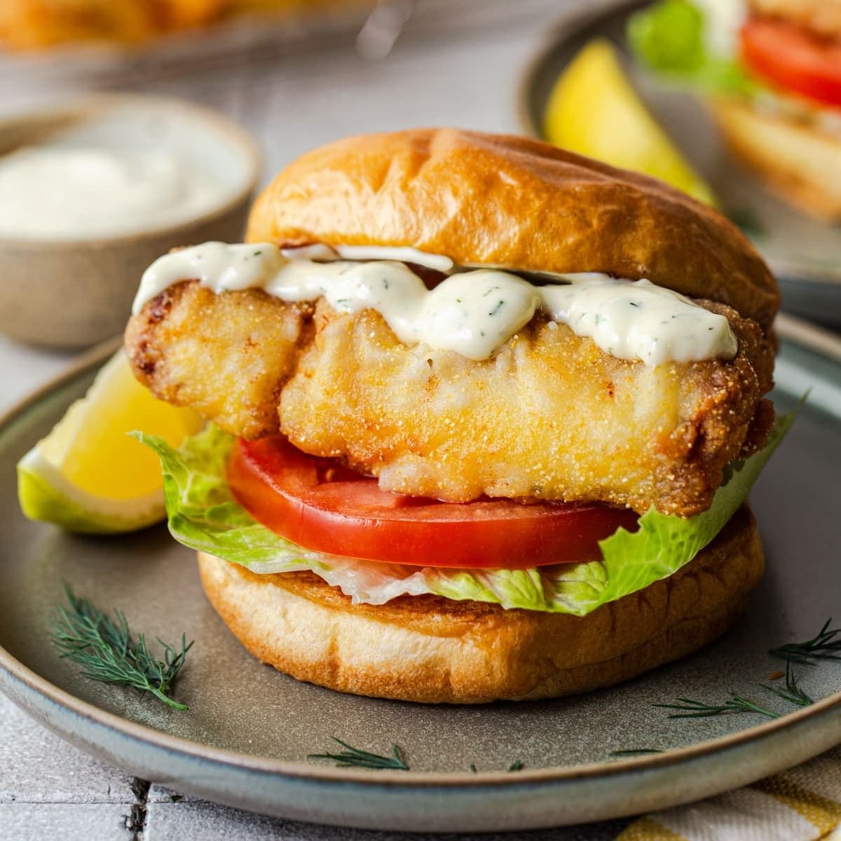 Friday Fish Fry Sandwich - Image