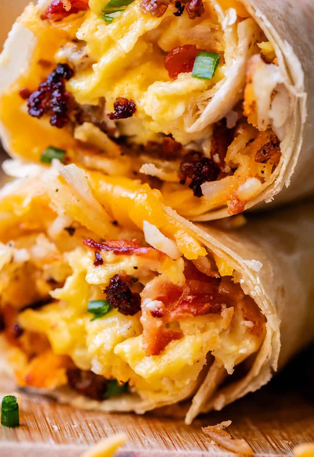 Tex-Mex Breakfast Burritos - Image