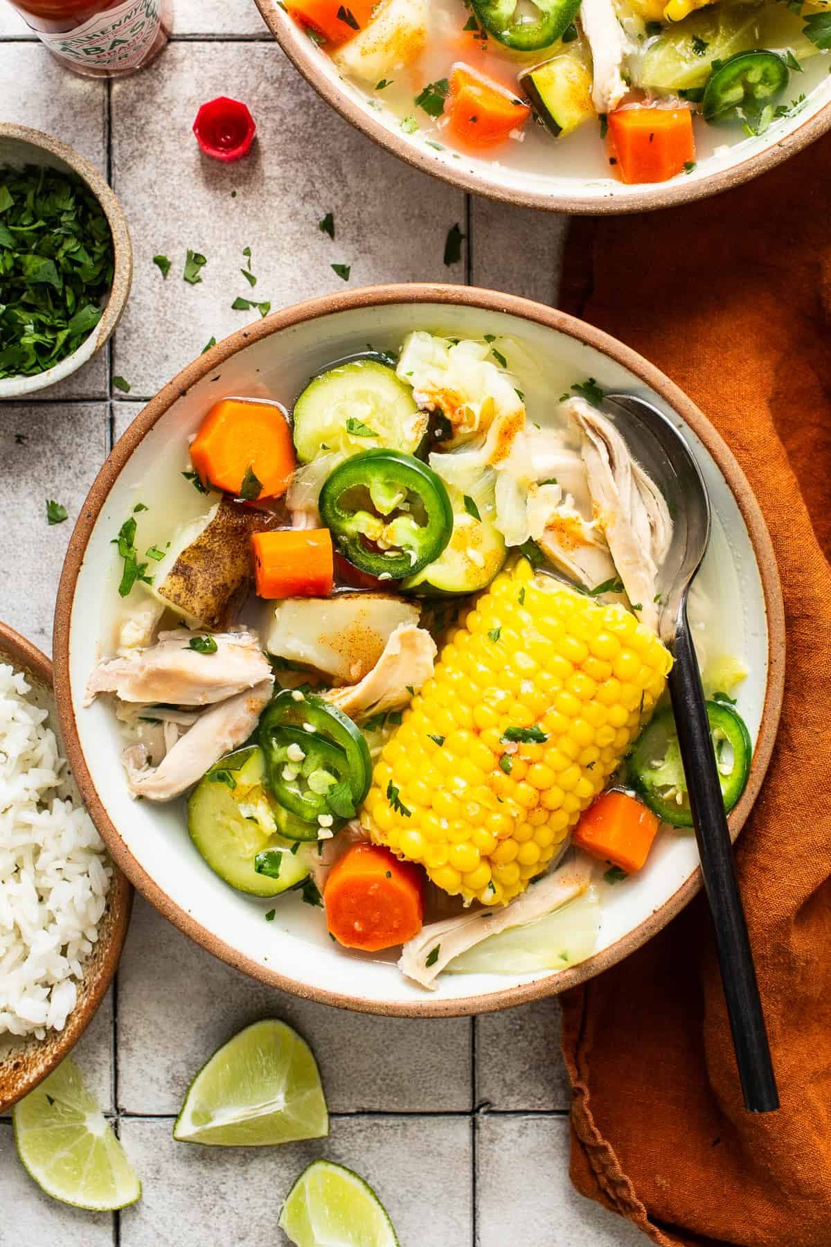 Caldo de Pollo (Mexican Chicken Soup) - Image