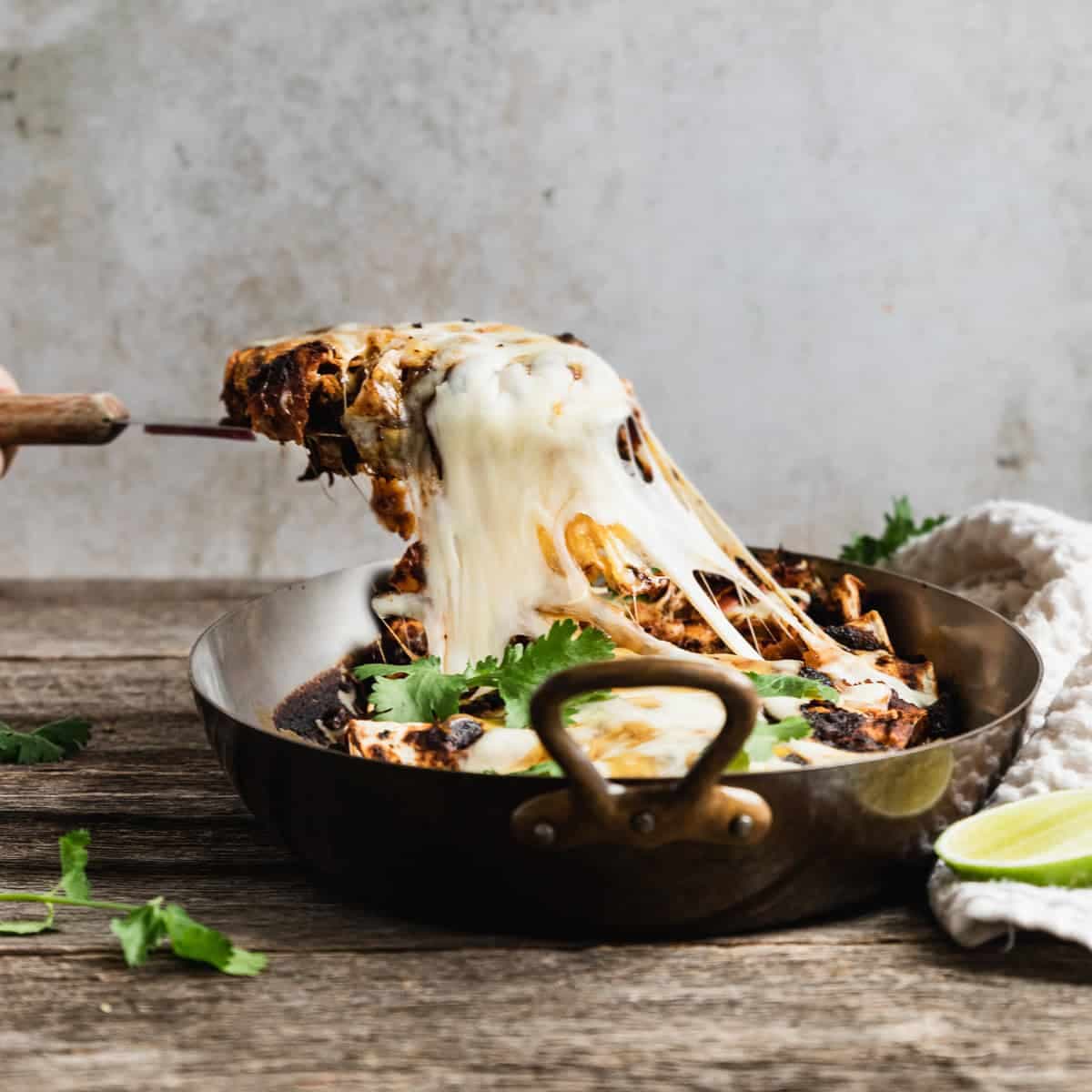 Red Chile Beef Enchiladas - Image