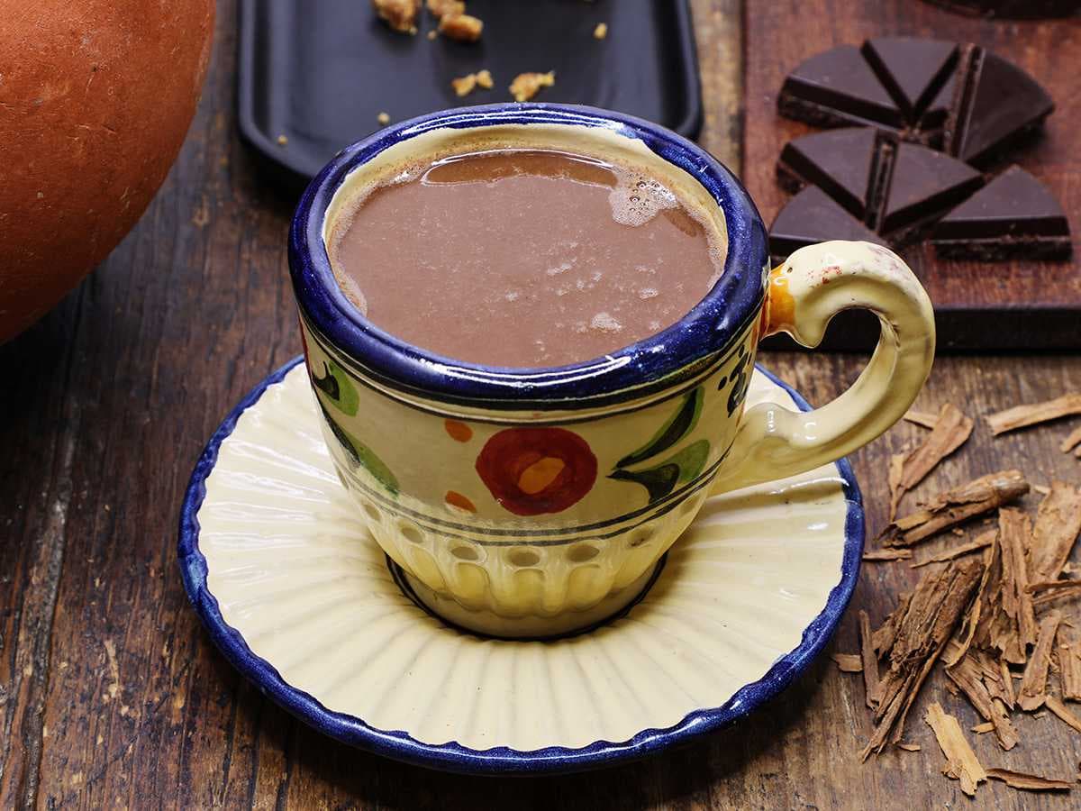 Champurrado (Thick Mexican Hot Chocolate) - Image