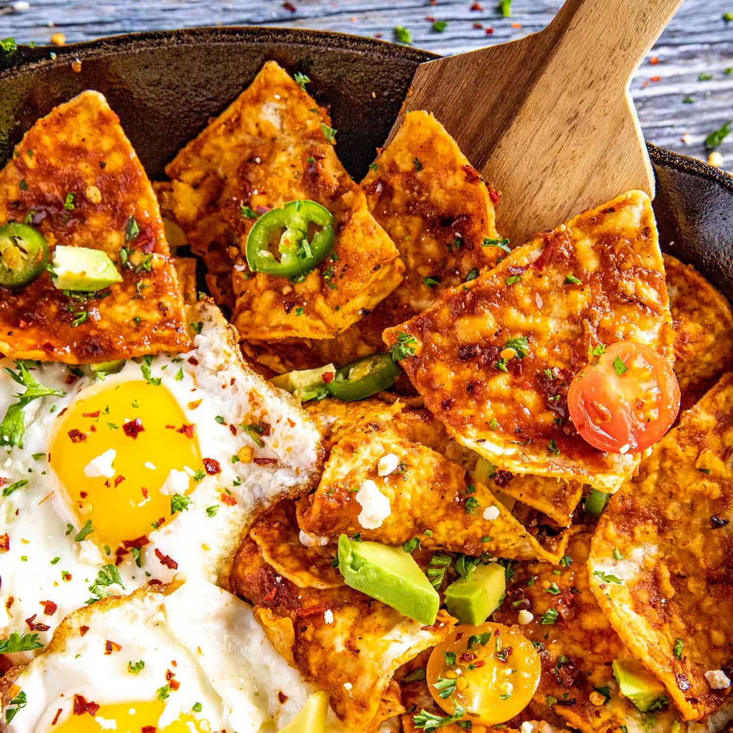 Chilaquiles Rojos - Image