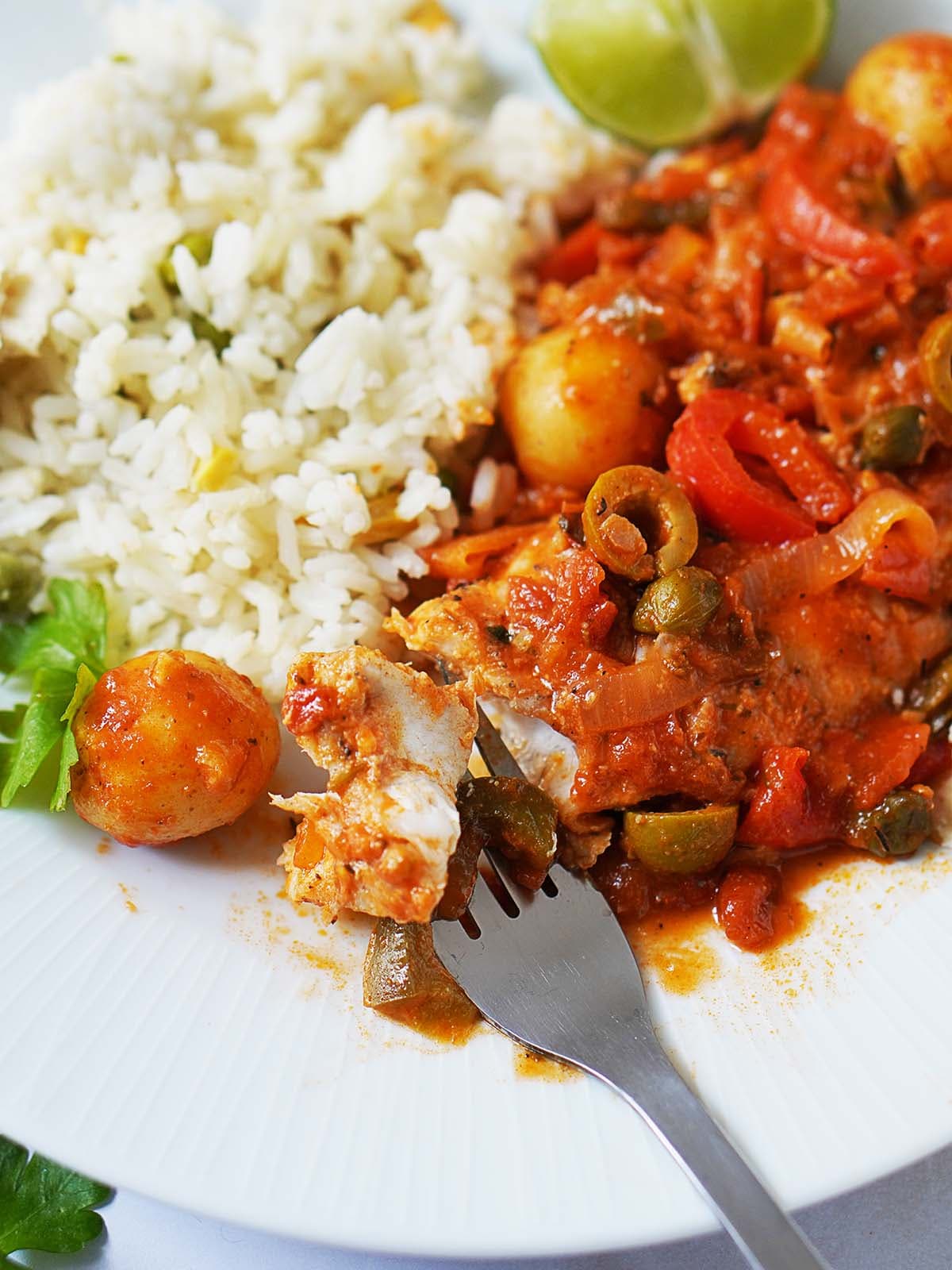 Pescado a la Veracruzana (Veracruz-Style Fish) - Image