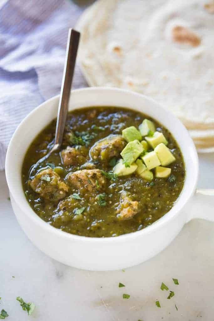 Real-Deal Pork Chile Verde - Image