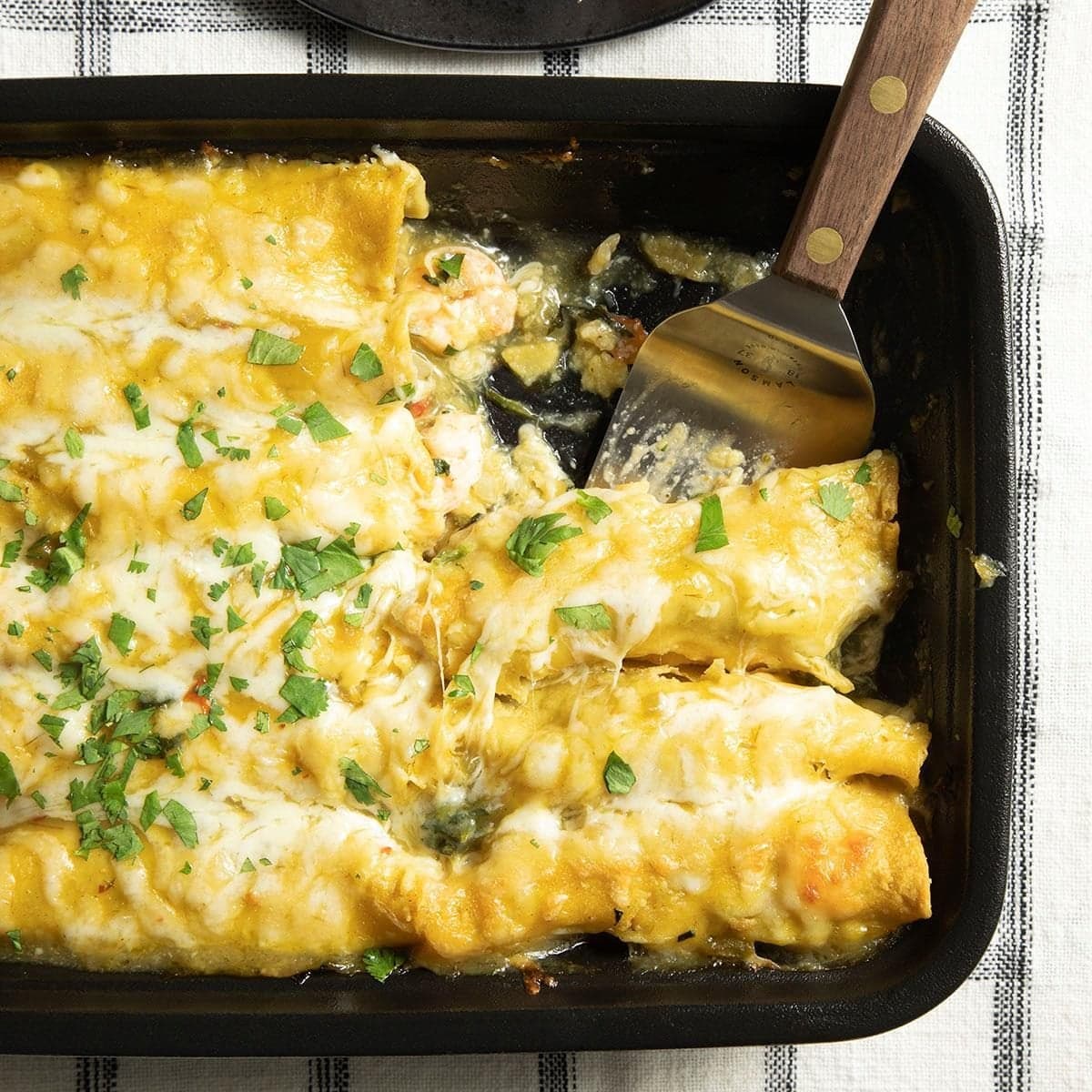 Shrimp Enchiladas Verdes - Image