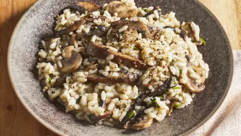 Mushroom Risotto - Image